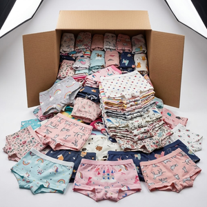 Calzoncillos Suaves para Niños, Tipo Bóxer, con Estampados de Estrellas, Corazones, Arcoíris y Dibujos Animados, Tallas Surtidas, Lote al por Mayor para Niños y Niñas - Product Image 2