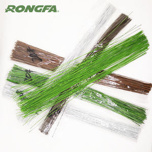 Metal Decorative Flowers Paper Wrapped <strong>Wire</strong> <strong>Floral</strong> Stem Sticks <strong>Wire</strong> Green Craft <strong>Wire</strong> - Product Image 5