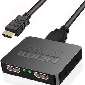 Répartiteur <span class=keywords><strong>HDMI</strong></span> professionnel 1 entrée 2 sorties et 1 entrée 4 sorties, distributeur vidéo <span class=keywords><strong>4K</strong></span> 3D 1080P pour double moniteur, téléviseur, projecteur, PS4, Xbox - Product Image 2