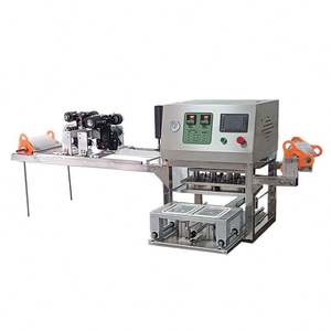 เครื่องซีลกล่องพลาสติกแบบกำหนดเองได้สำหรับอาหารปรุงสุก เช่น คอเป็ด พร้อมเครื่องพิมพ์วันที่แบบอิงค์เจ็ท - Product Image 5