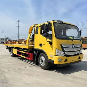 Foton Aumark 4x2 One-Tow-Two Diesel Neuf Manuel, Camion de Dépannage à Plateforme pour le Sauvetage et le Récupération Routière Urbaine - Product Image 1