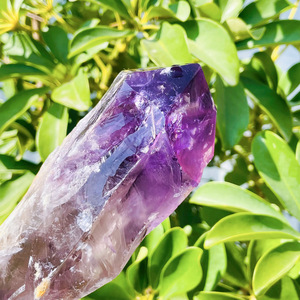 Cetro di Ametista Naturale Grezza, Bacchetta di Cristallo, Punta di Quarzo Viola Sfumato, Campione Minerale, <span class=keywords><strong>Pietra</strong></span> Curativa per Chakra della Corona - Product Image 3