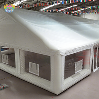 Campo de Fútbol Inflable Grande, Domo de Aire, Carpa, Edificios para Salas de Exposiciones