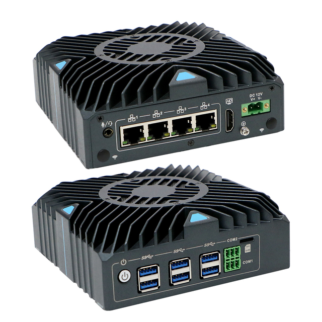 OEM Customized I5 8260U Mini PC USB3.1 Linux Win10 11 RS232 RS485 Intel 1000M LAN Mini Computer for AGV