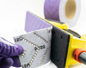 PMS 70 мм с несколькими отверстиями, гигантские рулоны, керамическая Автомобильная наждачная бумага, дисковый крючок и шлифовальный лист с покрытием петли - Product Image 5