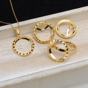 Juego de Anillo y Pendientes de Plata S925, Base Plana Mabe de 15 mm, Soporte Vacío para Joyería DIY, Accesorios JG5303 - Product Image 1