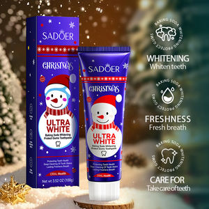 SADOER Noël naturel <span class=keywords><strong>blanchissant</strong></span> Protection des gencives nettoyage des dents rétention de parfum des dents et élimination des taches en profondeur <span class=keywords><strong>dentifrice</strong></span> - Product Image 2