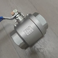 Vanne à bille en acier inoxydable série 300 pour l'eau