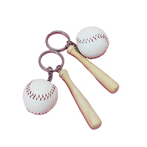 Baseball Keychain Gift and Large Novelty Baseball <b>Bag</b> Charm & Souvenir - Product Image 2
