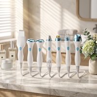Appareil de soin du visage et du corps Super Bubble Water Skin Beauty Spa Salon, compatible avec les prises EU/IT, pour le visage, le corps, les lèvres et les yeux.