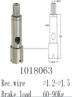 Verrouillage de câble réglable en laiton OEM, pince pour câble, raccord pour câble de 1,0 à 1,5 mm, norme AiSi, soudage, découpe, système de suspension LED en acier
