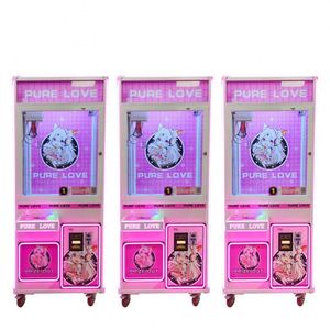 Machine à griffes à bas prix pour animaux en peluche, jeu d'arcade de fête foraine, vente en gros, avec cabinet métallique anglais - Product Image 6