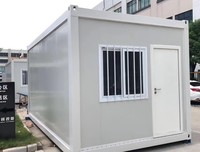 Casas Contenedor Prefabricadas Plegables, Sistema Móvil para Oficina, Cafetería, Taller, Hotel, Dormitorio en Obras de Construcción, Modernas
