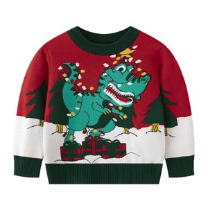 <span class=keywords><strong>Pull</strong></span> à manches longues pour enfants, motif dinosaure <span class=keywords><strong>de</strong></span> Noël, coloré, unisexe, haut <span class=keywords><strong>de</strong></span> fête - Product Image 5