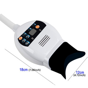 Luz LED para blanqueamiento dental de 6000mw de alta potencia, dispositivo dental para uso en salón y hogar con modos de luz azul, roja y morada. - Product Image 3