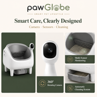 Offene Smarte Katzentoilette für Mehrkatzen-Haushalte Großhandel Einzelhandel Importeure Distributoren und Tierbedarfsartikel PawGlobe