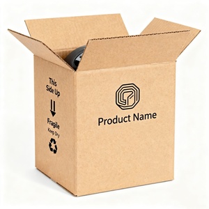 Boîte en <span class=keywords><strong>carton</strong></span> ondulé d'expédition à double paroi de <span class=keywords><strong>transport</strong></span> logistique de fret personnalisé de grande taille pour cadeau et <span class=keywords><strong>transport</strong></span> - Product Image 2