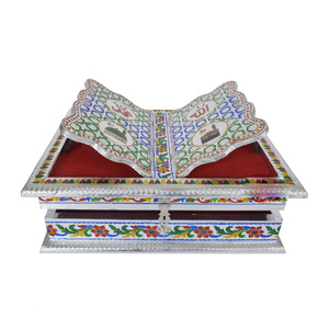 Support de livre en bois sculpté à la main, avec moulinet en bois lisse, art massif - Product Image 6