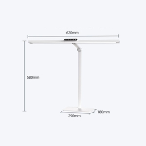 OEM ODM 4000K Touch Control Reading Light Kids Student Dormitory Office Bedroom Table Lamp 48W LED Eye Care <b>Long</b> Bar <b>Desk</b> Lamp - Product Image 5
