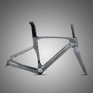 Надежная ударопрочная рама для гравийного велосипеда из карбона 700C*40C с дисковыми тормозами для комфортных дорожных велосипедов - Product Image 2