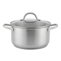 En Gros Ensemble de Batteries de Cuisine Personnalisées en Acier Inoxydable: Marmites, Casseroles et Poêles, 10 Pièces