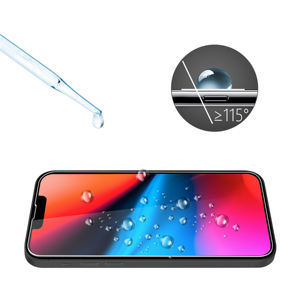 Pour iPhone 16 Verre trempé à <span class=keywords><strong>couverture</strong></span> complète avec protecteur d'écran 9H à applicateur facile - Product Image 4