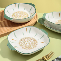 2023 fabriqué en usine vente chaude style japonais lumière luxe couleur glaçure stock vaisselle, bols en céramique et assiettes à choisir