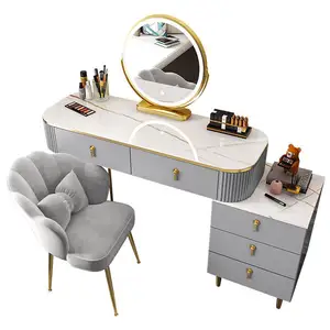 YOUTAI hot Factory direct bedroom makeup dresser table Modern makeup table luxury dressing table with mirror