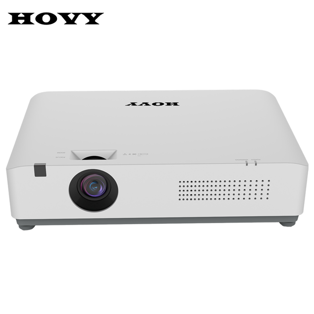 Hovy 5200ANSI Lumens 3LCD Native 2K Projector WUXGA Short Throw with HDBaseT 3D Mapping Android Portable Education Projector