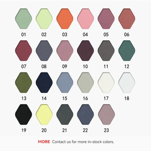 Tissu Interlock en Soie Lactée Mate Non Transparent <span class=keywords><strong>A2218</strong></span> - Tissu Extensible 4 Directions en Polyester et Spandex Doux pour Leggings de Yoga - Product Image 5