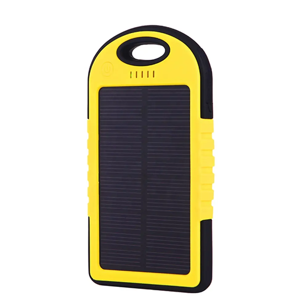 بطاقة صغيرة بسعر جديد مولد طاقة شمسية محمول معتمد بشهادة CE بنك طاقة 5000mah بالطاقة الشمسية لساعة يد ذكية مع سلسلة مفاتيح مضيئة