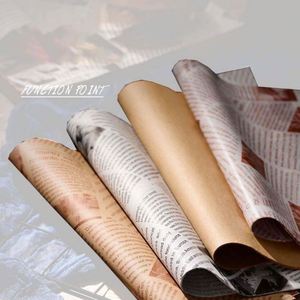 Sacchetti Personalizzati Stampati, Carta per Alimenti Personalizzata con Giornale, Fogli Brandizzati, Carta Marrone Impermeabile e Antigrasso - Product Image 4