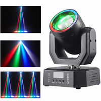 LED Mini 20W RGBW Smart Mini LED Spider Beam Light DJ Rotierender Moving Head Bühnenbeleuchtung für Disco KTV Party Moving Head LED