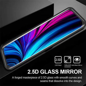 מצלמת רכב DVR עם ראיית לילה מעולה, מקליט וידאו 1080P, עדשה כפולה קדמית/אחורית, זווית רחבה, הקלטה בלולאה, ניטור חניה 24 שעות - Product Image 5