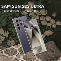 Smartphone Original S25 Ultra 5G, 16 Go de RAM, 1 To de Stockage, Double SIM, Écran OLED, Charge Rapide, Téléphone Mobile