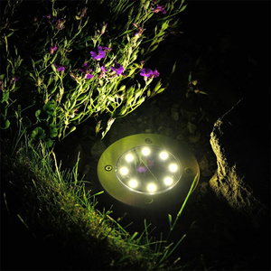 Luce Lampe Lampara <span class=keywords><strong>Led</strong></span> <span class=keywords><strong>Exterior</strong></span> Bolardo Lampadaire Solaire Focos Solares Luminarias Reflector Solar Jardín Luces - Product Image 2