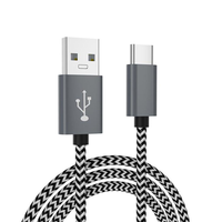 Prêt à Expédier Expédition Rapide Produits Chauds Meilleure Vente Logo Personnalisé Câble de Type C Charge Rapide Câbles de Charge USB