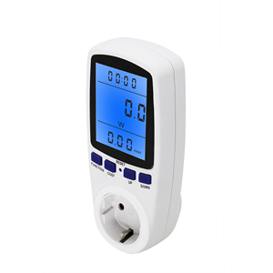 Medidor de Energía Digital con Enchufe Europeo, Medidor de Potencia CA, Medidor de KWH, Medidor de Energía Inteligente PMB01 - Product Image 1