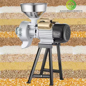 Molino multifuncional para granos secos y húmedos, máquina de molienda de especias y granos con finura de molienda ajustable. - Product Image 1