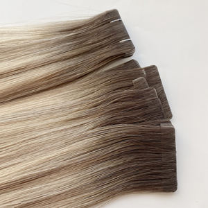 Extensiones de Cabello Remy 100% Humano Europeo, con Cinta Adhesiva Invisible, Gran Venta 2026 # Cabello Virgen SCAN, Doble Trama para Salón, Fácil de Retirar - Product Image 1