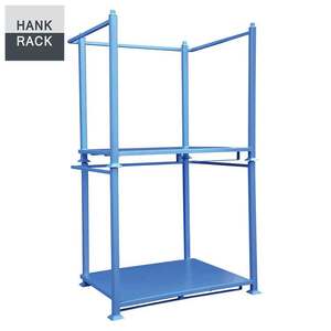Portable Collapsible Nestable Racks Metal Bins Container <strong>Stack</strong> Rack Stillage for Warehouse <strong>Storage</strong> - Product Image 1