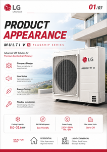 <span class=keywords><strong>Aire</strong></span> <span class=keywords><strong>Acondicionado</strong></span> Central LG de Alta Calidad, R410A, 380V, 50Hz, Trifásico, Gran Capacidad de Refrigeración, para Cines, Teatros y Centros de Entretenimiento - Product Image 5