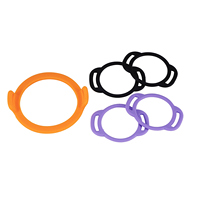 Anneau de fixation souple en silicone pour couvercle de bouteille, anneau d'étanchéité OEM en silicone pour éviter les fuites, fourni par l'usine