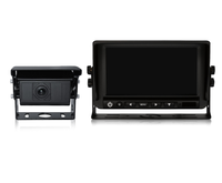 Système d'assistant de recul de stationnement de camion 4 voies AHD caméra camion moniteur complet DVR camion système de moniteur de caméra de vue arrière