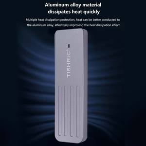 Tishric 5Gbps Externe Harde Schijf Behuizing <span class=keywords><strong>M</strong></span>.<span class=keywords><strong>2</strong></span> Nvme Protocol Case Voor Solid-State Drive 5Gbps Externe Harde Schijf Doos - Product Image 5