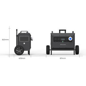 SOUOP Factory Lifepo4 Tragbare Powerstation Sistema de energía 5KW Generador solar 5000W La <span class=keywords><strong>mejor</strong></span> estación de energía portátil para refrigerador - Product Image 2