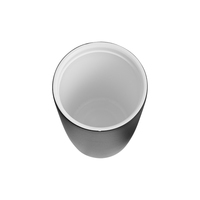 Tasse à café sur le thème des nuages de 350ml Couvercle à boire direct Premium Doublure intérieure en céramique Facile à nettoyer Parfait pour les amateurs de café Cadeau