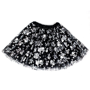 All'ingrosso personalizzabile prestazioni della ragazza di Halloween set stile americano soffice gonna stampata tutù <span class=keywords><strong>pipistrello</strong></span> di zucca per i bambini - Product Image 5