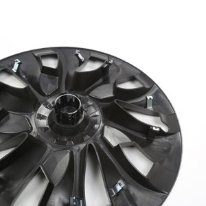 4PCS <span class=keywords><strong>Enjoliveur</strong></span> d'<span class=keywords><strong>enjoliveur</strong></span> de roue <span class=keywords><strong>18</strong></span> <span class=keywords><strong>pouces</strong></span>, <span class=keywords><strong>noir</strong></span> mat, style turbine, pour le remplacement de l'<span class=keywords><strong>enjoliveur</strong></span> de roue Tesla Model 3 de 2017 à 2023 - Product Image 3