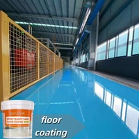 Peinture liquide d'étanchéité et de finition époxy Wufushan, directement de l'usine, pour sols d'atelier et d'entrepôt